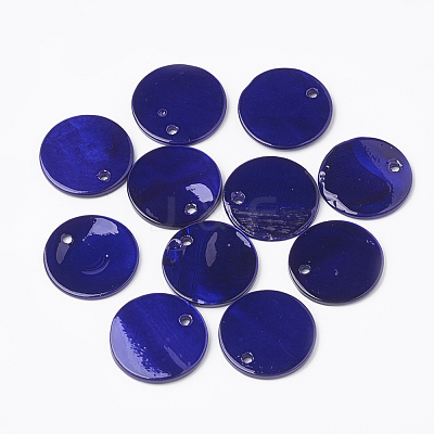 Freshwater Shell Pendants SHEL-Q020-03-1