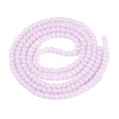 Baking Paint Glass Pearl Beads Strands LS-DGLA-ZX001-05B-13-1
