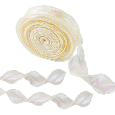Polyester Lace Trim DIY-TAC0010-49D-1