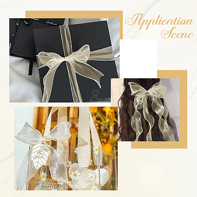 1Bag Organza Ribbon ORIB-CY0001-04C-1