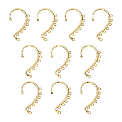 Alloy Ear Cuff Findings FIND-YW0003-93G-1