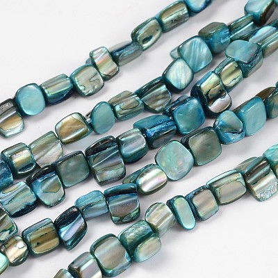 Shell Beads Strands X-PBB051Y-1
