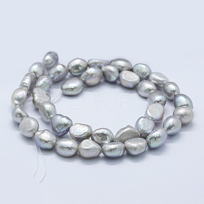 Natural Cultured Freshwater Pearl Beads Strands PEAR-K004-02A-1