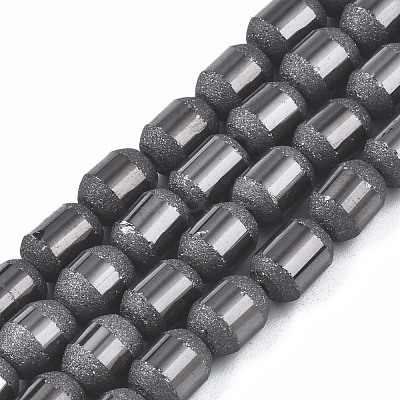 Electroplate Glass Beads Strands EGLA-Q126-004-1