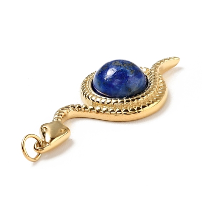 Natural Lapis Lazuli Pendants G-E088-05G-01-1
