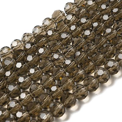 Transparent Glass Beads EGLA-A035-T8mm-D16-1