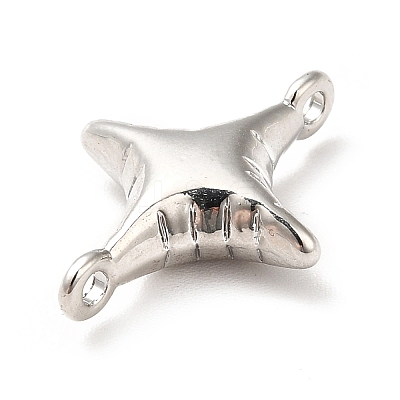Rack Plating Alloy Connector Charms PALLOY-K256-11P-1