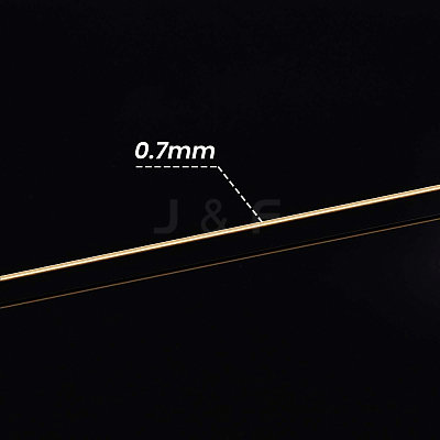 Round Copper Wire for Jewelry Making CWIR-BC0004-0.7mm-07-1