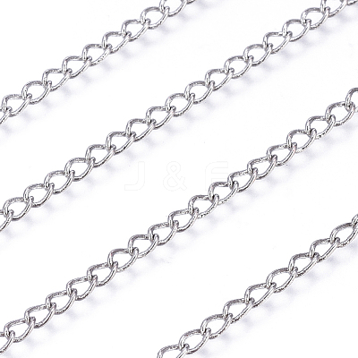 Brass Twisted Chains X-CHC-Q001-02P-NF-1