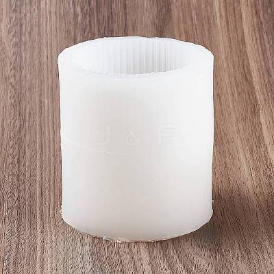 DIY 2-Layer Striped Pillar Candle Silicone Molds SIMO-P001-01F-1