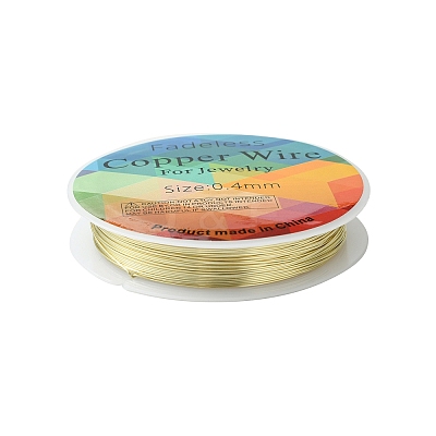 Copper Jewelry Wire CWIR-CW0.4mm-28-1