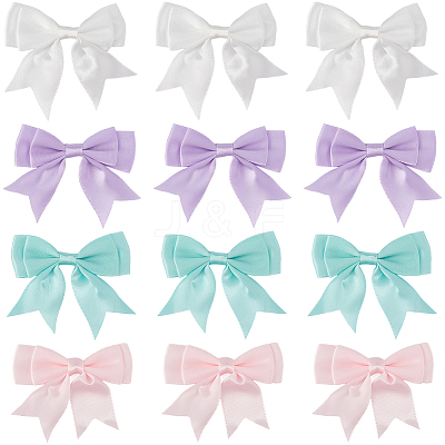 40Pcs 4 Colors Handmade Polyester Costume Accessories DIY-SP0004-85A-1