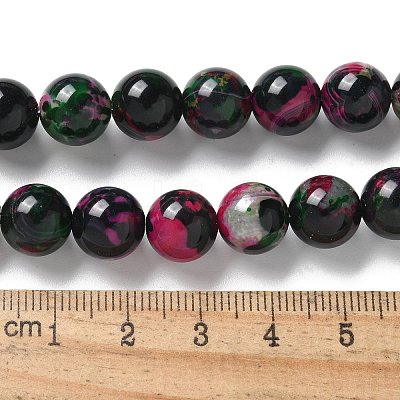 Natural Agate Beads Strands G-NH0001-G12-01-1