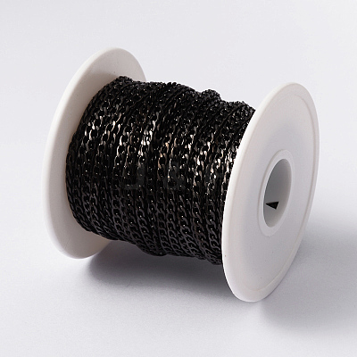 304 Stainless Steel Twisted Chain Curb Chains CHS-H007-29B-1