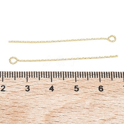 Brass Eye Pins KK-C251-17G-1
