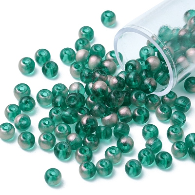6/0 Transparent Glass Seed Beads SEED-YW0002-11B-1