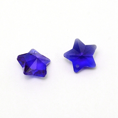 Transparent Glass Pendants GLAA-P037-04-17-1