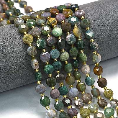 Natural Indian Agate Beads Strands G-C116-A13-02-1