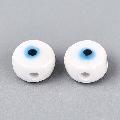Handmade Porcelain Ceramic Beads PORC-T006-04N-01-1