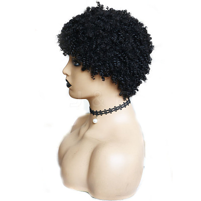 Afro Short Curly Wigs for Women OHAR-E017-02-1