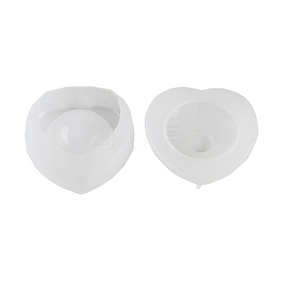 Heart DIY Candle Cup Silicone Molds DIY-Q037-11C-1