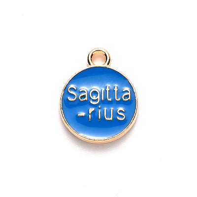 Alloy Enamel Pendants LS-X-ENAM-S124-01B-02F-1