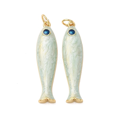 Brass Pendants X-KK-D019-29C-06G-1
