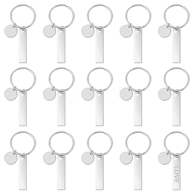 304 Stainless Steel Keychain KEYC-UN00007-1
