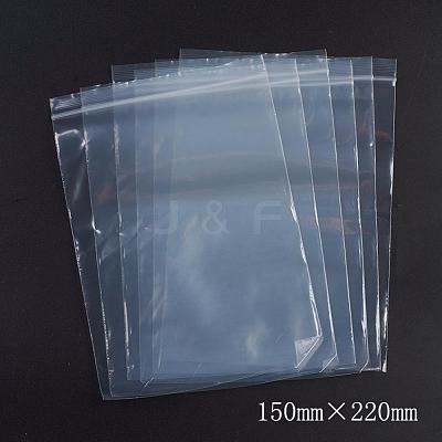 Plastic Resealable Packaging Bags OPP-G001-F-15x22cm-1