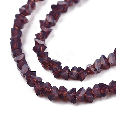 Opaque Solid Color Glass Beads Strands GLAA-N052-01-A07-1