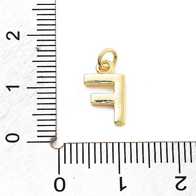 Rack Plating Brass Pendants KK-C065-02F-G-1