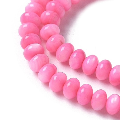 Natural Freshwater Shell Beads Strands SSHEL-C013-07F-1