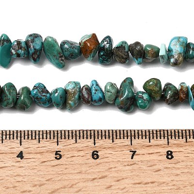 Natural HuBei Turquoise Bead Strands G-H345-A01-07-1