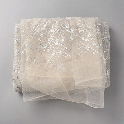 Polyester Sequin Fabrics DIY-WH20048-027A-1