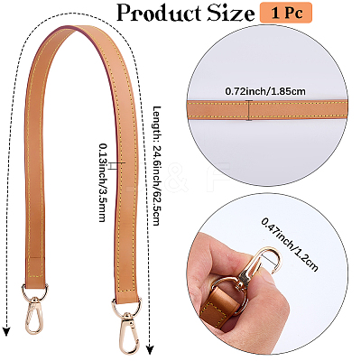 Leather Purse Straps AJEW-WH20020-331-1