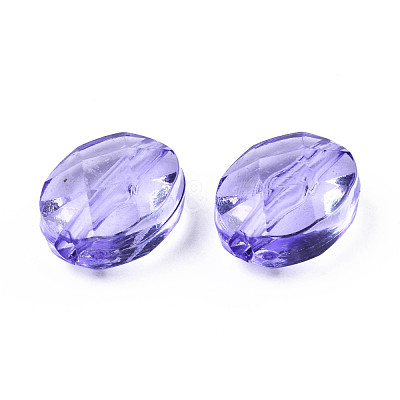 Transparent Acrylic Beads TACR-S154-18A-47-1