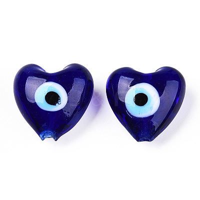 Handmade Lampwork Beads LAMP-T021-07C-1