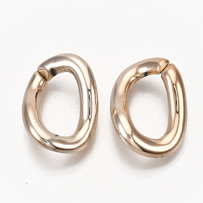 UV Plating ABS Plastic Linking Rings CCB-S162-02RG-1