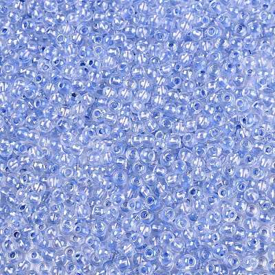 6/0 Transparent Inside Colours Glass Seed Round Beads X1-SEED-N006-004E-1