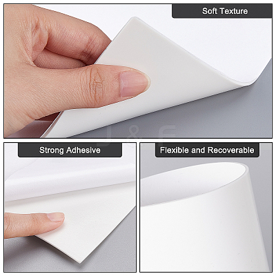 Silicone Single Side Board AJEW-BC0006-18-1
