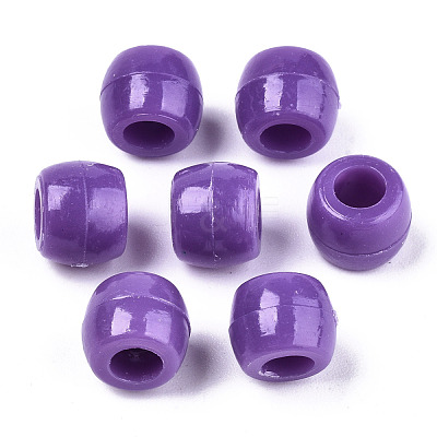 Plastic Beads MACR-S272-47I-8x6mm-1