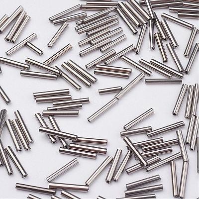 Glass Bugle Beads SEED-E001-5mm-TH-1