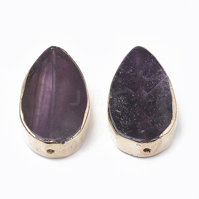 Natural Amethyst Beads G-T104-21-1