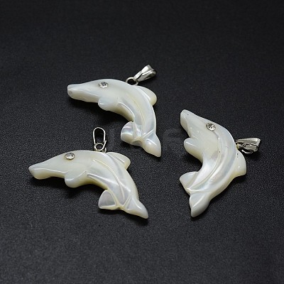 Shell Pendants SSHEL-E564-06P-1