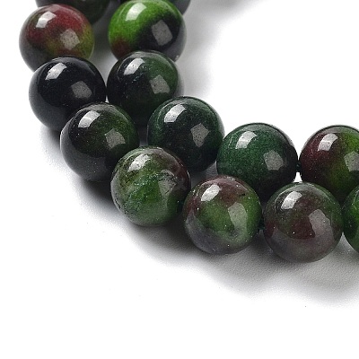 Dyed Natural Malaysia Jade Beads Strands X-G-G021-02B-06-1