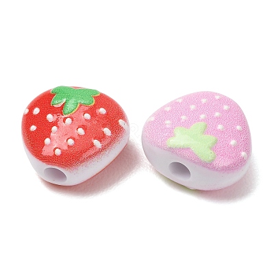 Printed Opaque Acrylic Beads AC-CBAC4EE-06-1