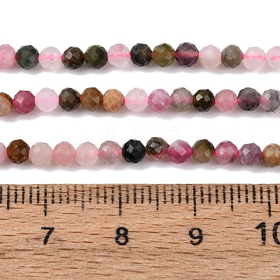 Natural Tourmaline Beads Strands G-R362-11-1