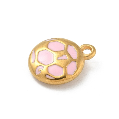 Ion Plating(IP) 304 Stainless Steel Pendants STAS-R008-10G-02-1