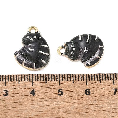 Alloy Enamel Pendants ENAM-K076-35G-08-1