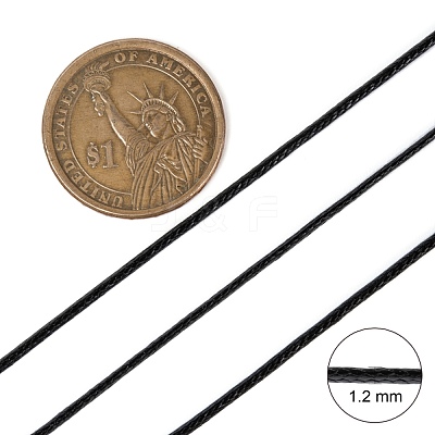 Korean Waxed Polyester Cord YC-1.2mm-1-1